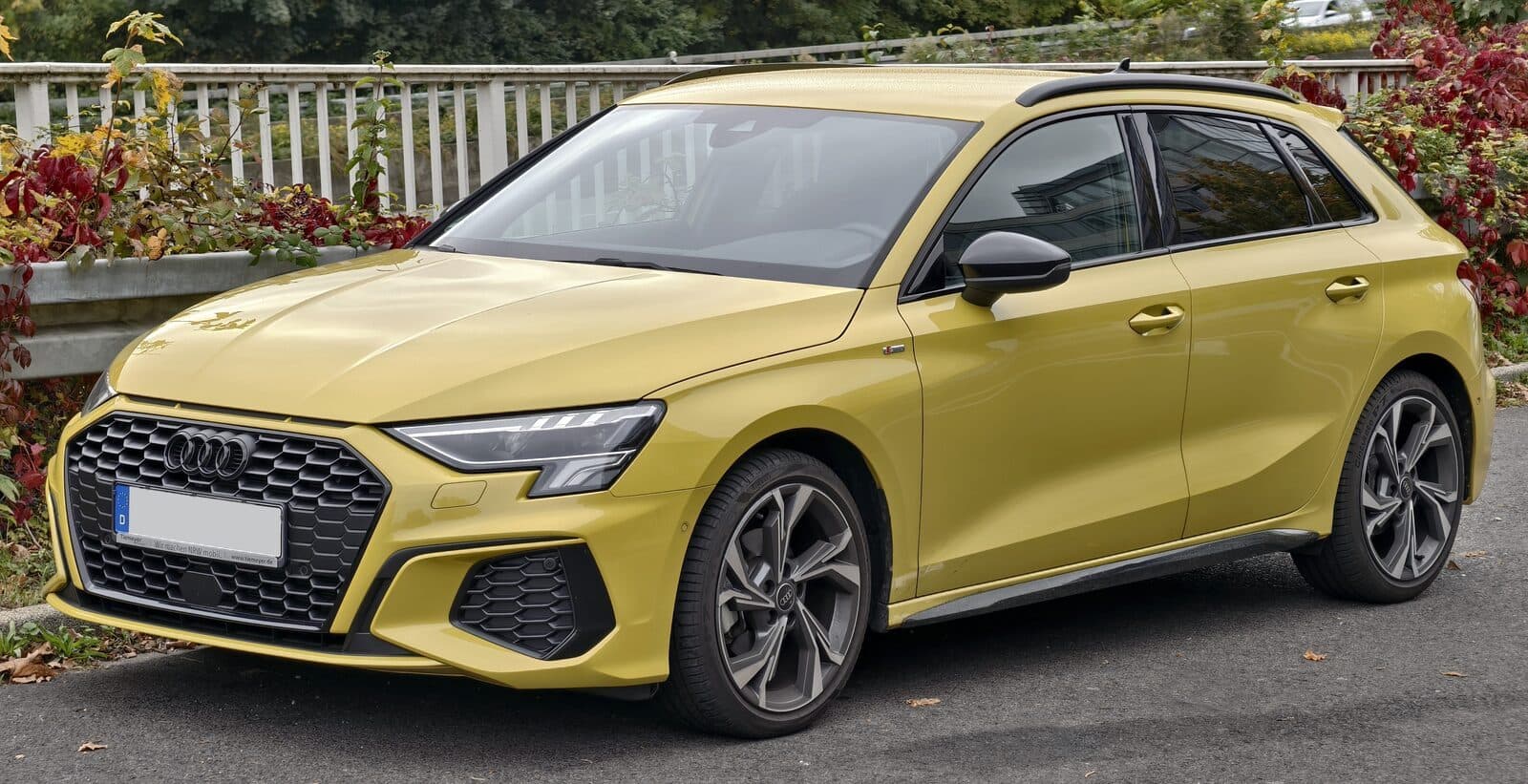 Audi A3 Sportback 35 TFSI S line 2021 — vue avant